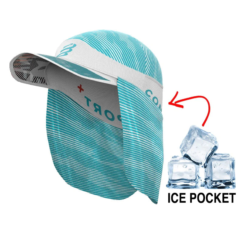 Compressport Ice Cap Sun Shade - White