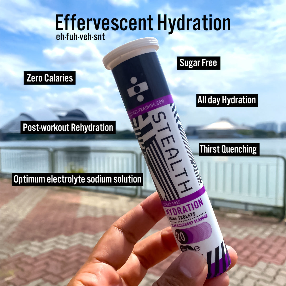 Hydration Tabs Zero Carb Drink (20 per tube)