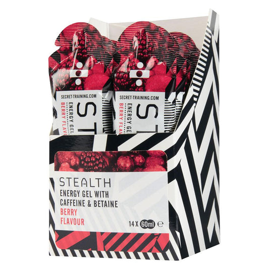 STEALTH energy gel caffeine berry